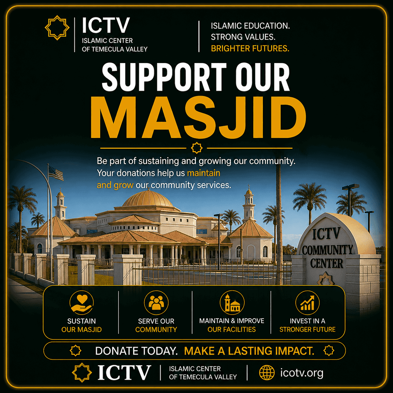 Support Our Masjid